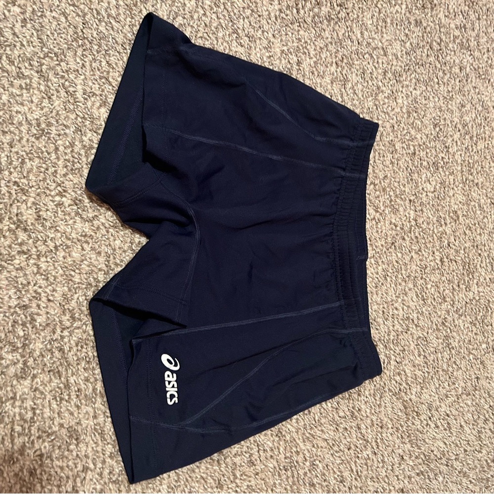 Blue Volleyball Spandex shorts, size L